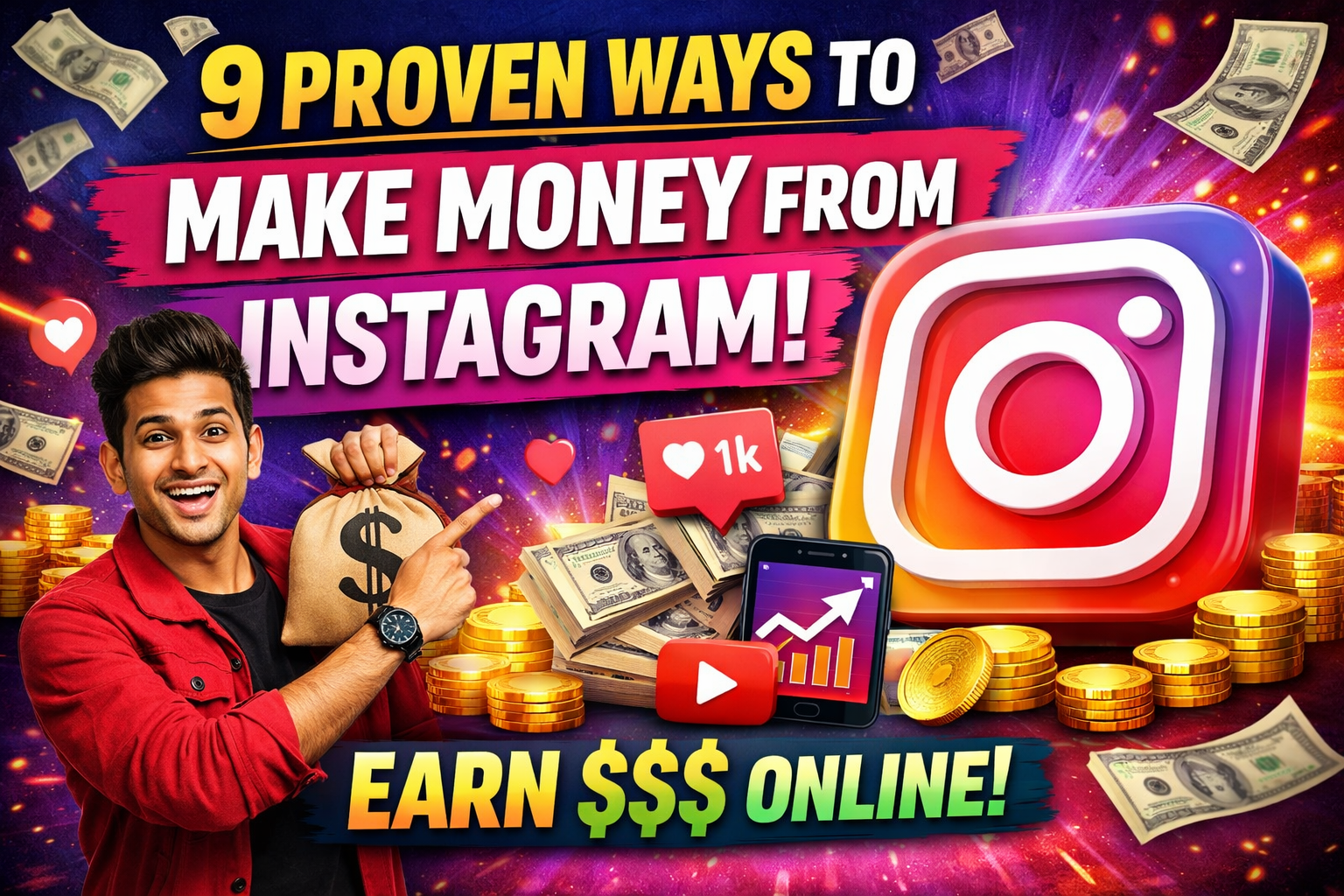 9 Proven Ways to Make Money from Instagram