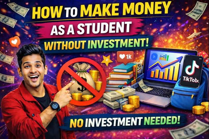 How to Make Money as a Student Without Investment